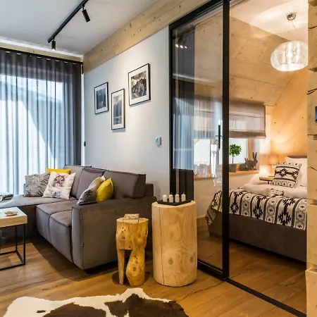 Halnica Pod Skocznia - Jacuzzi & Sauna, Parking アパート *